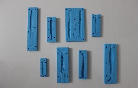 SET OF EIGHTH FISH MOLDS - COMPLETE SET