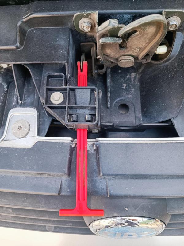 Fiat Stilo Hood Handle, 3D Printed, Spare Part Of The Car, Car Parts