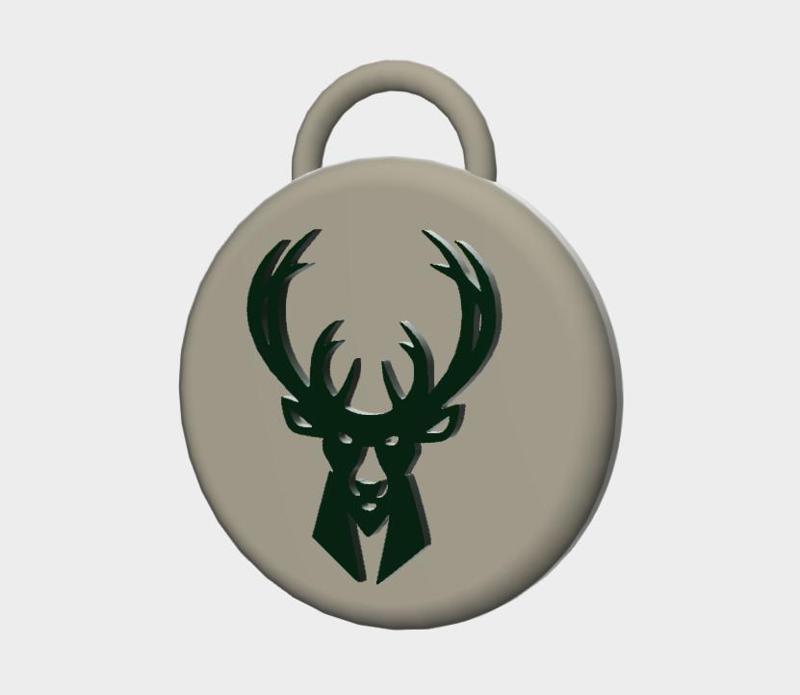 Milwaukee Bucks Keychain (NBA)