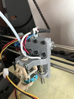 Geeetech prusa i3 x pro E3D lite 6 X carrige with probe