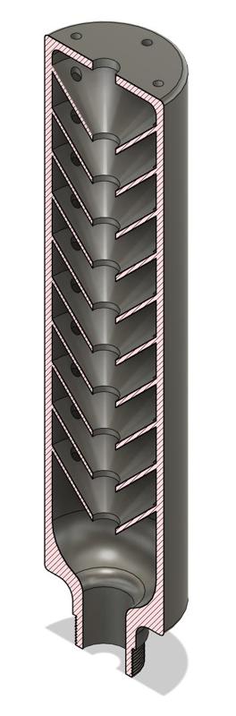 Huben K1 moderator / suppressor (with threads)