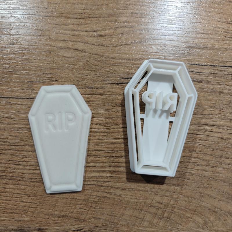 Halloween cookie cutter - Coffin - Halloween cookie cutter - Coffin