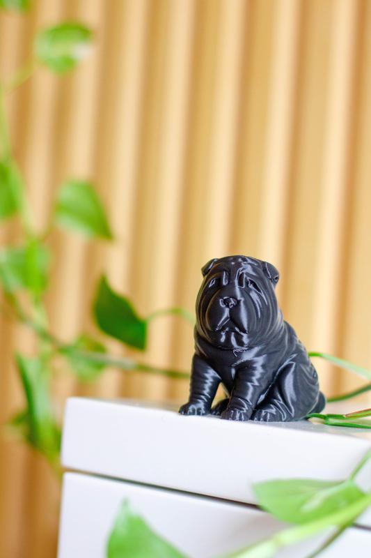 Sharpei Dog - minimalist sculpture