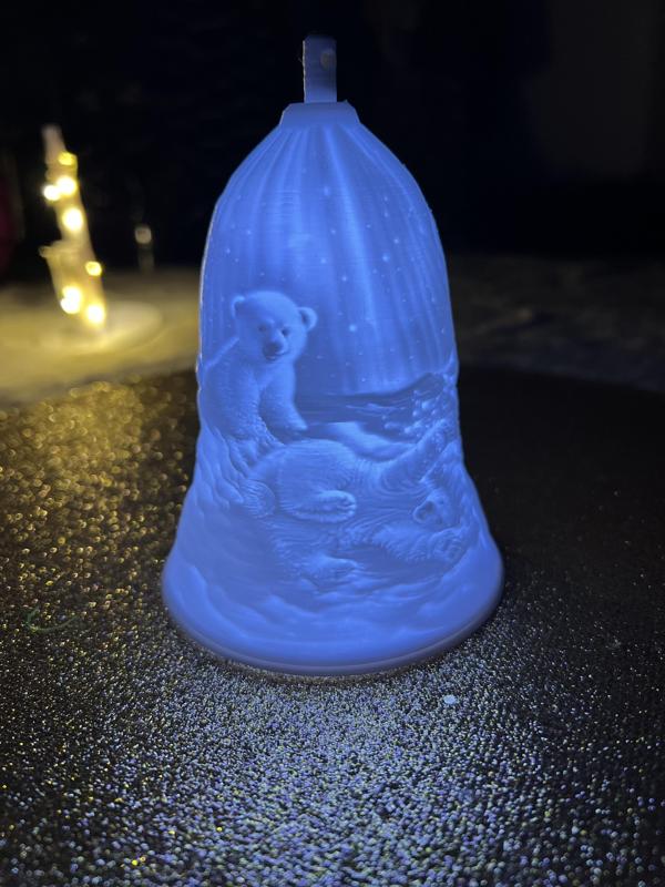 Christmas Lamp 14-Polar Bear