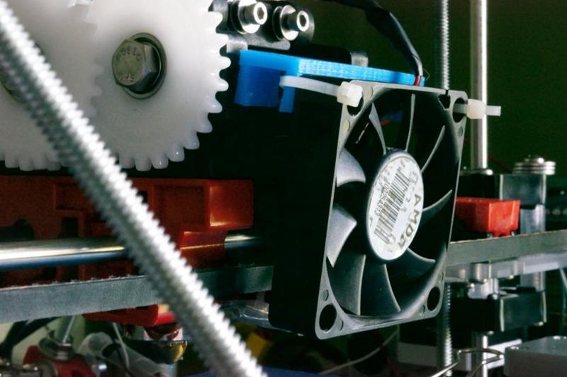 Clip on Fan Mount for Steve's Extruder
