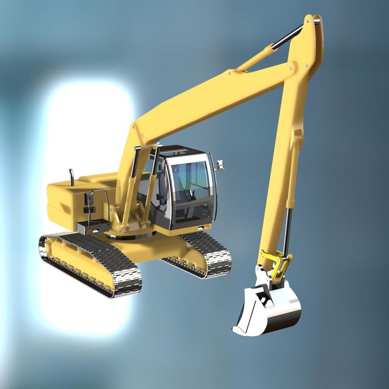 ELEVATOR EXCAVATOR CAR VEHICLE TRACTOR A91 EXCAVATOR CAROLA CRANE TRUCK TRAILER CHAIN HOOK