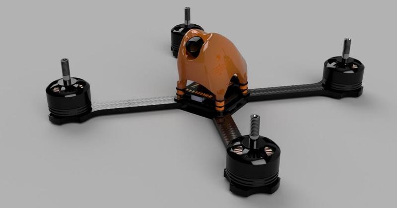 Ultra-X Pod for Runcam Micro 5 inch 185mm