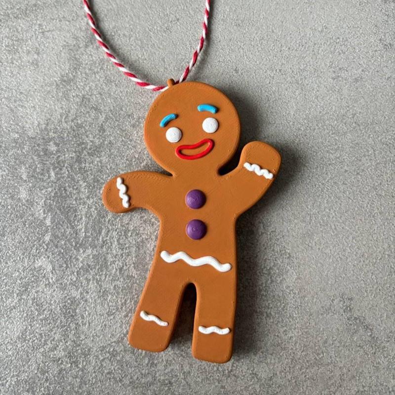 Gingerbread Man Shrek Christmas Decor