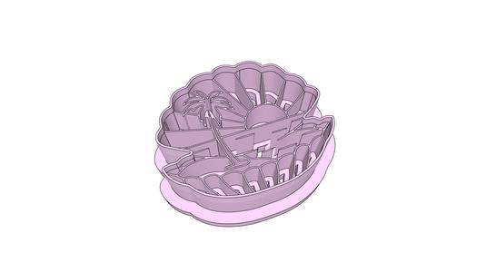 Sunset Shell Clay Cutter - 30, 35mm