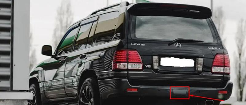 Lexus LX 470 rear bumper cover