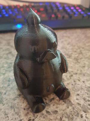 Roadhog Gummy Bear Overwatch with flat base