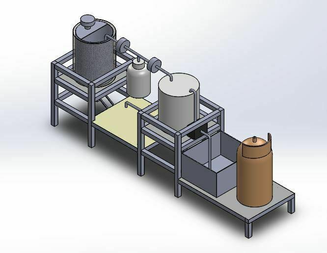 Condenser Plastic Oil Destilation