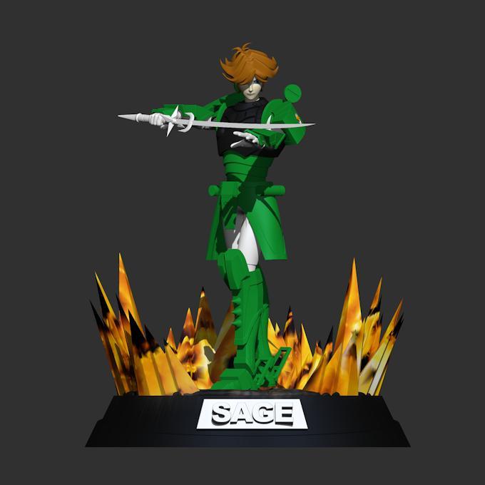 YOROIDEN SAMURAI TROOPERS - SAGE DATE