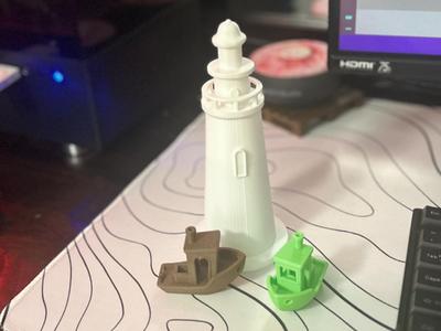 Lighthouse for Benchy