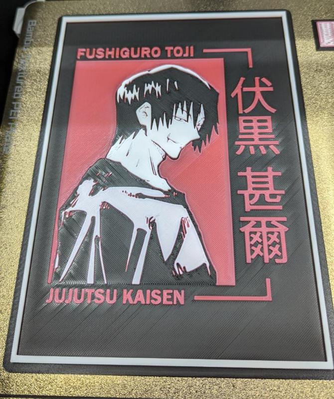 Toji Zenin - Hueforge - Jujutsu Kaisen