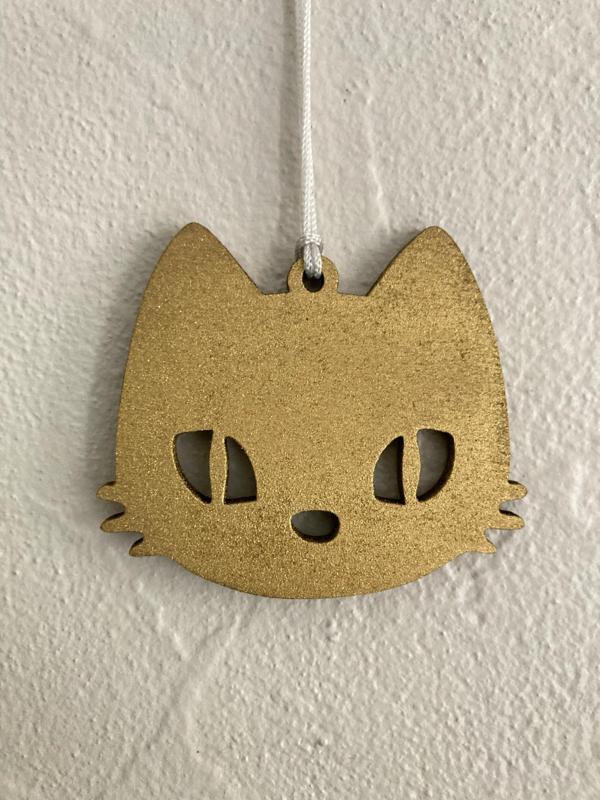 christmas cat /laser and 3d / Christmas cat ball