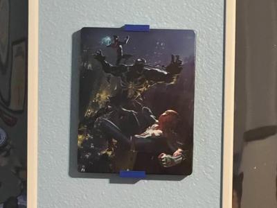 Simple Steel Book DvD Wall Bracket Mount Display