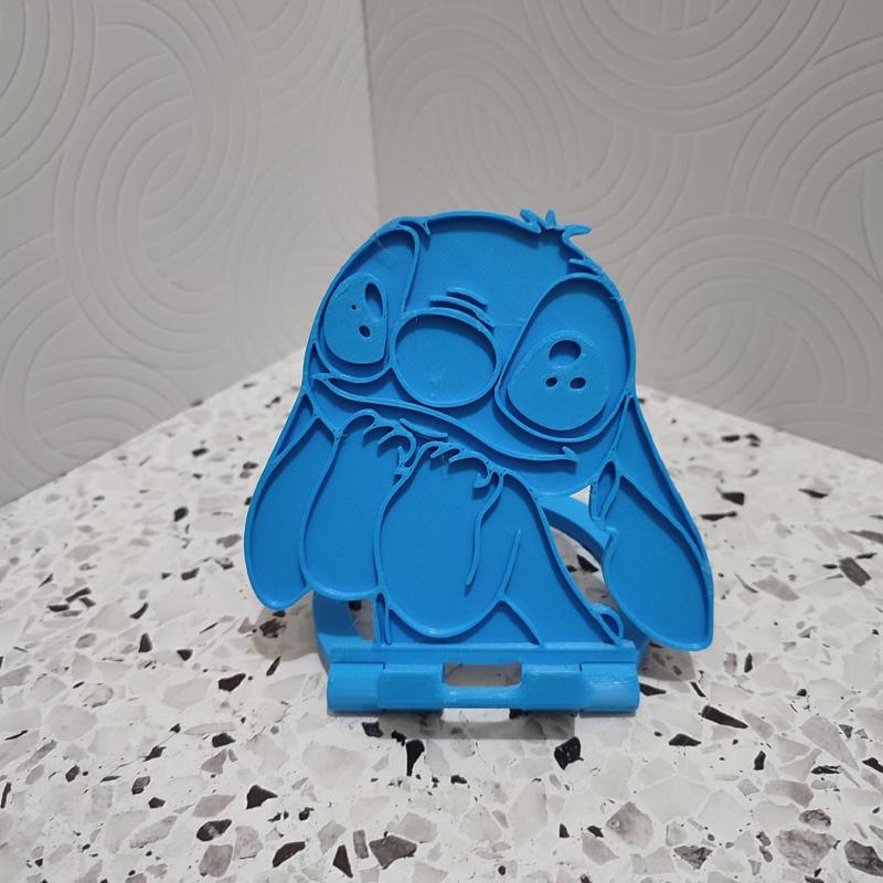 3D PRINTED STITCH PHONE HOLDER | 3D PRINTED STITCH PHONE HOLDER