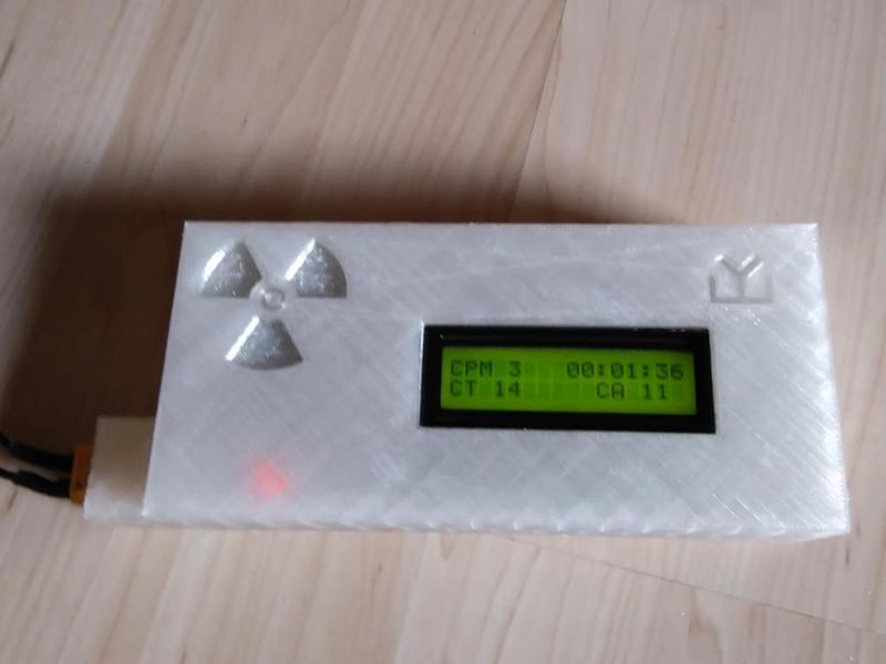 Pollin Geiger-Müller-Zähler Bausatz Case