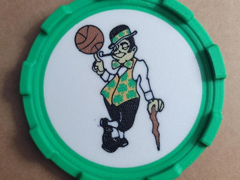 COASTER MASTER  INSERT - BOSTON CELTICS