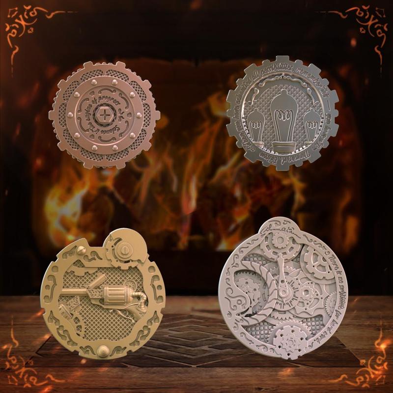 Steampunk Set - 3D Printable Coins Vol.1