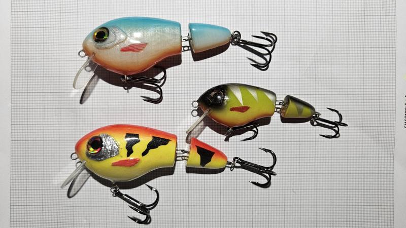 Jointed floating crankbait fishing lure
