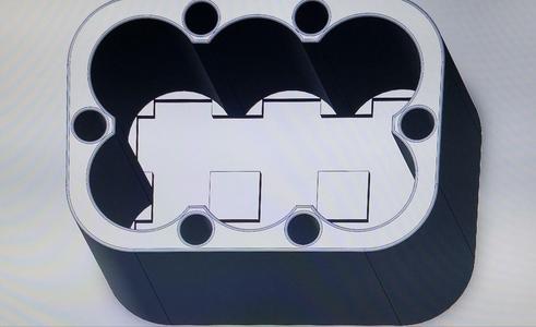 18650 Holder Holder for spot, resistance welding S3-P2