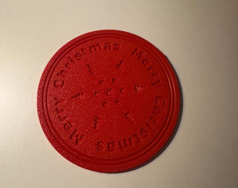 Merry Christmas Coaster