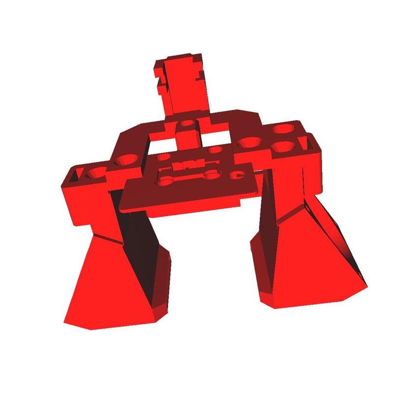 E3d Cyclops/Chimera CTC Single Carriage mount
