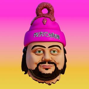 Unofficial Meat Youtuber Keychain