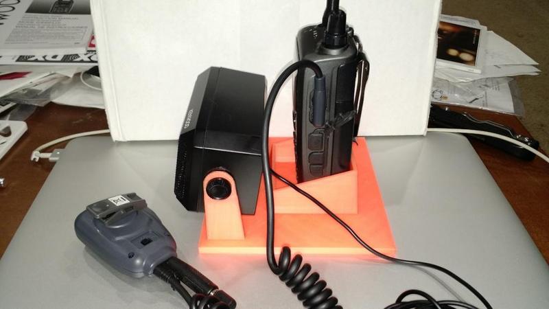 Kenwood HT and speaker stand