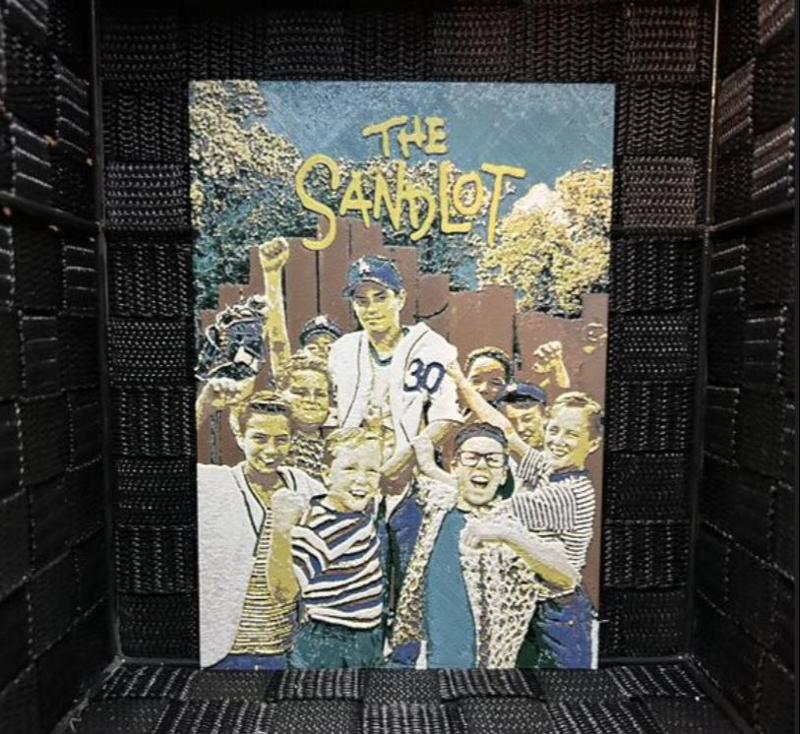 Hueforge Movie Poster - The Sandlot -