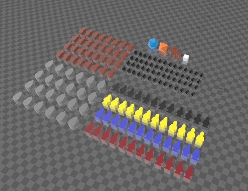 A Feast Of Odin 3D Parts