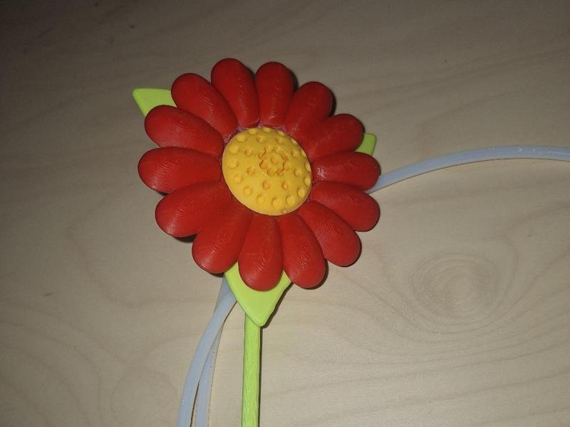 Squirting Clown flower