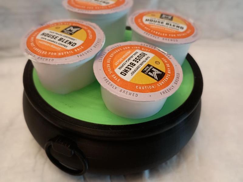 Witch's Caldron K Cup Holder