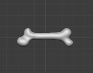 Dog Bone - 3D File - STL - Free