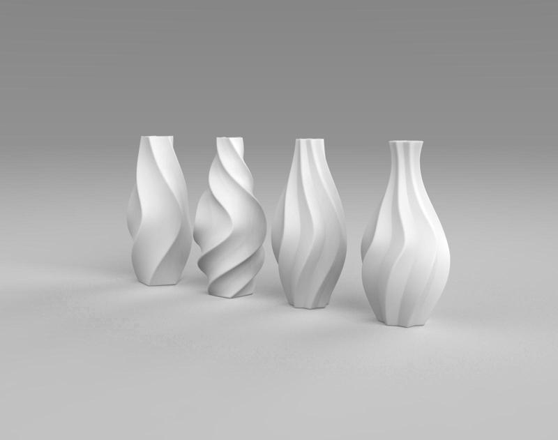 Vase Spiral Vases