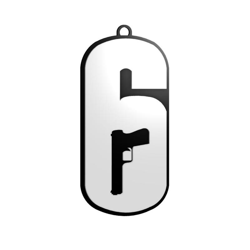 Rainbow Six Siege Keychain