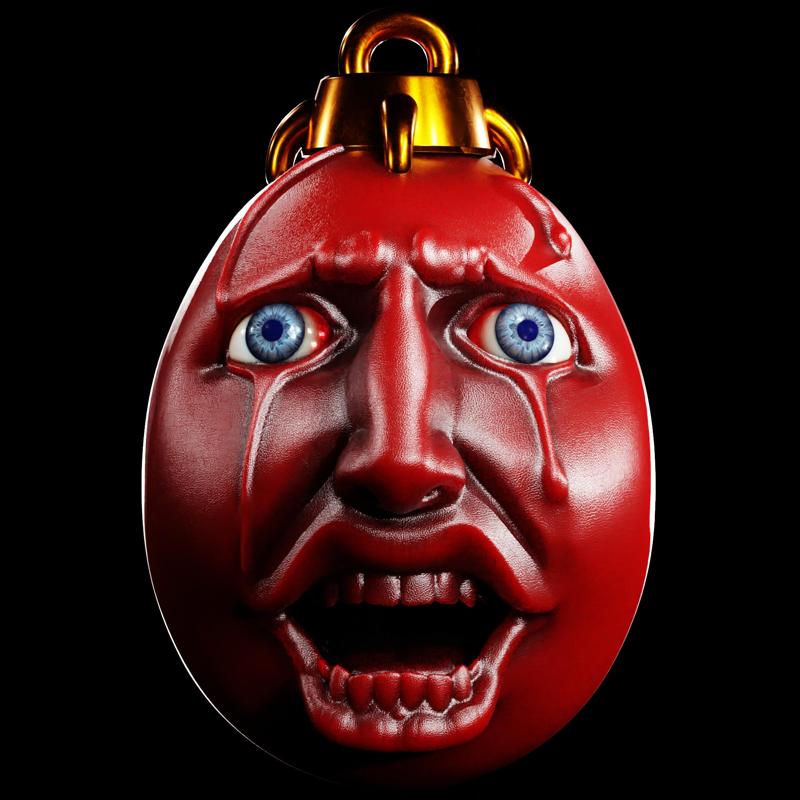 🔴 CRIMSON BEHELIT – BERSERK – EGG OF THE KING – BEHERIT 3D PRINT MODEL – SCREAMING