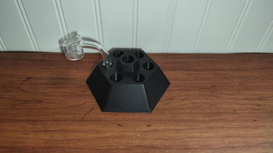 Hexagon 2-Step Banger/Bowl Display 14mm