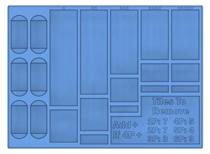 Deep Dive Board Game Insert/Organizer