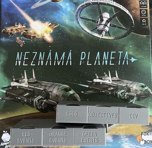 Planet Unknown (board game) - Card trays