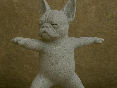 French Bulldog Yoga Master