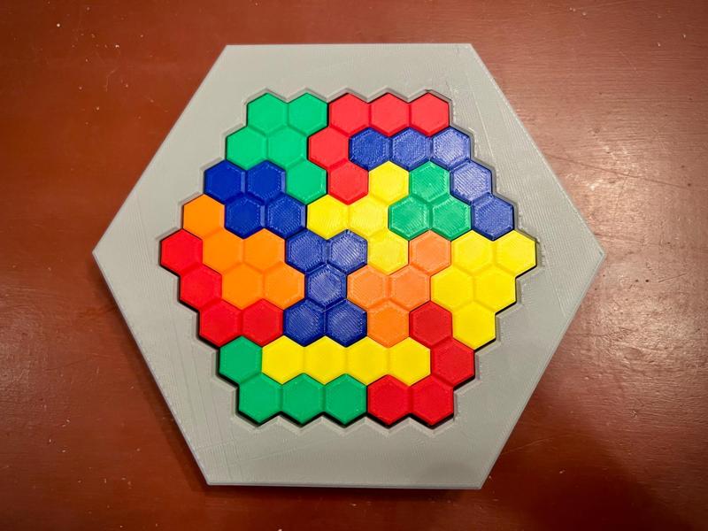 Hex Brain Teaser Puzzle