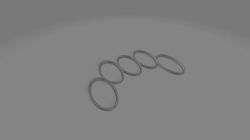 60X35 Oval Base Movement Tray