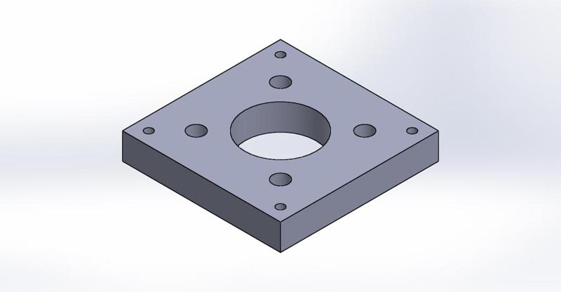  NEMA 17 Stepper Motor Mount