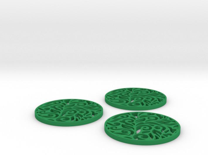 Floral Coasters