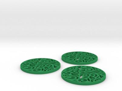 Floral Coasters