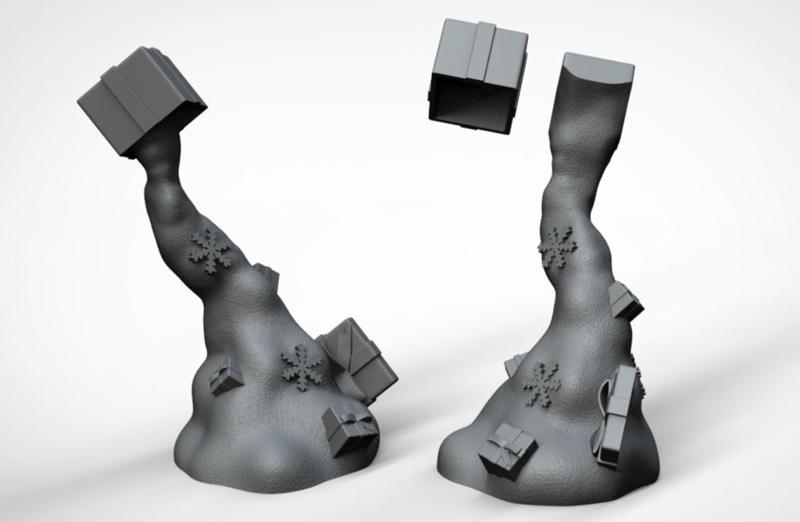 Noel Arrive " Sans supports "