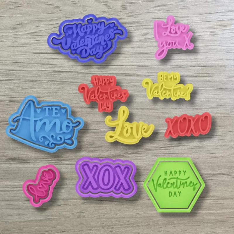 COOKIE CUTTER kit san valentine phrases
